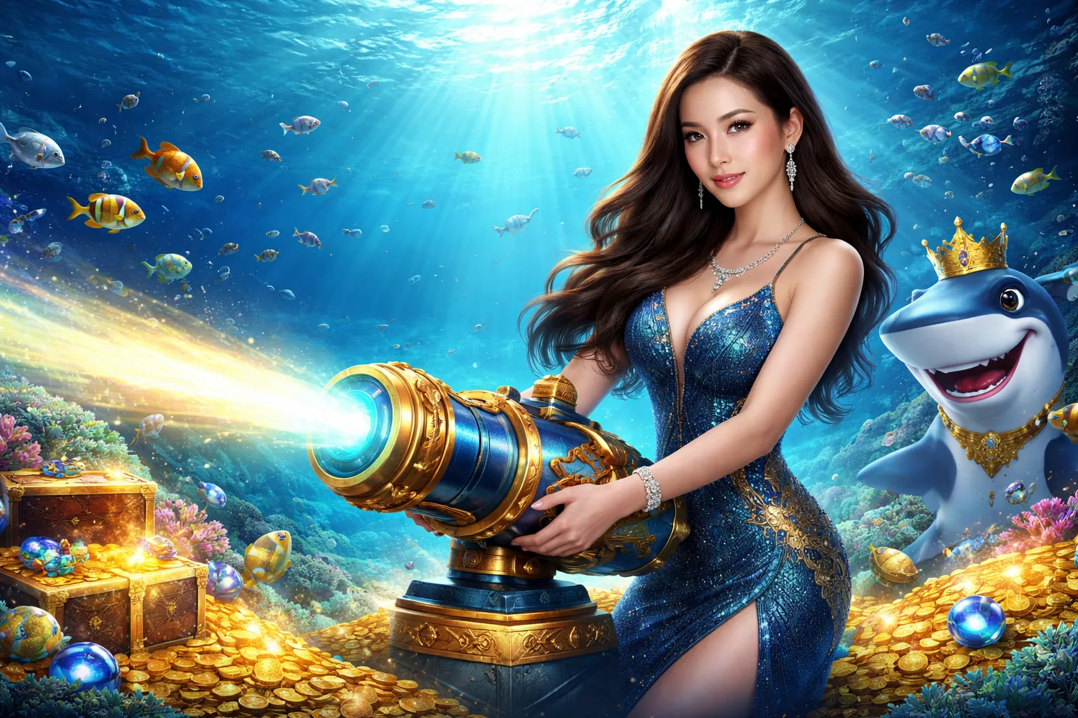 Banner khuyến mãi chào mừng người chơi mới bắn cá